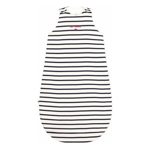 Petit Bateau - Saco de Dormir de Algodón Acolchado Je T'aime | Blanco