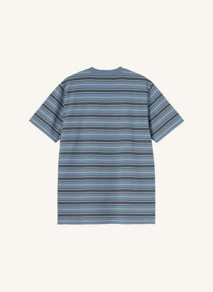 Carhartt WIP - Bronson Çizgili Tişört | Koyu yeşil
