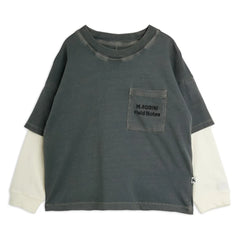 Mini Rodini - M.Rodini T-Shirt aus Bio-Baumwolle | Grau