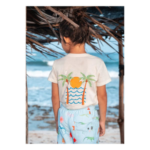 Pepita & Me – Badeshorts | Hellblau