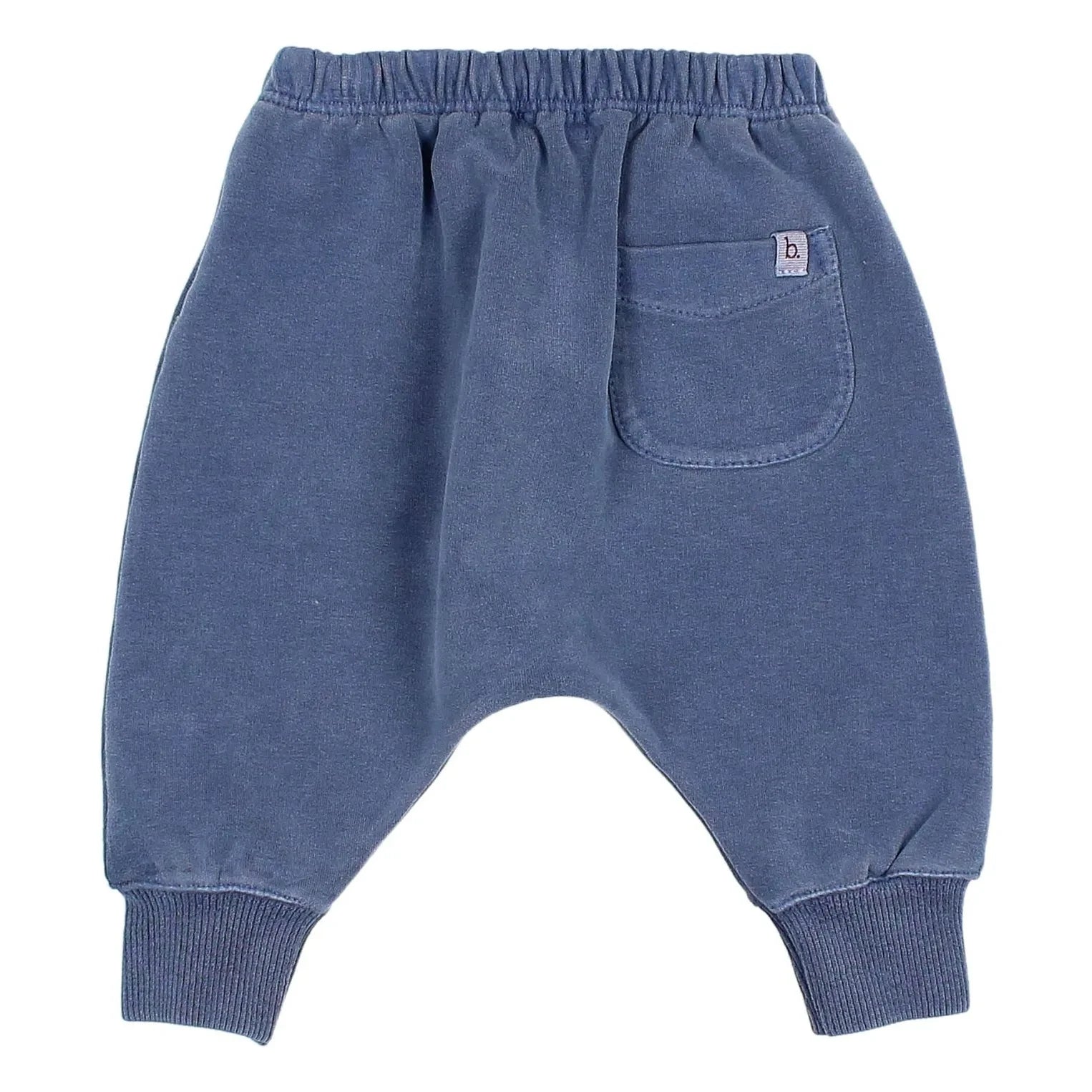 Búho - Pantalón de chándal de felpa de algodón orgánico | Azul marino