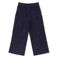 Arsène et Les Pipelettes - Fine-wale corduroy "Etoiles" Pants | Dark Blue