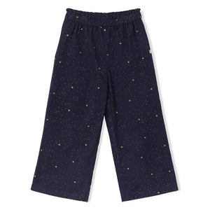 Arsène et Les Pipelettes - Fine-wale corduroy "Etoiles" Pants | Dark Blue