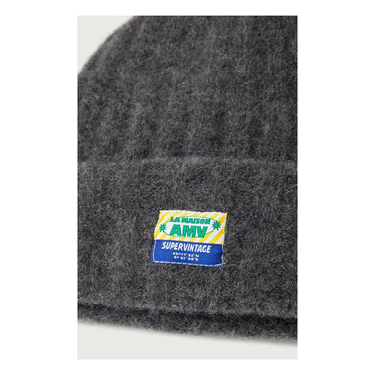 American Vintage - Gorro de alpaca Vitow | Steel