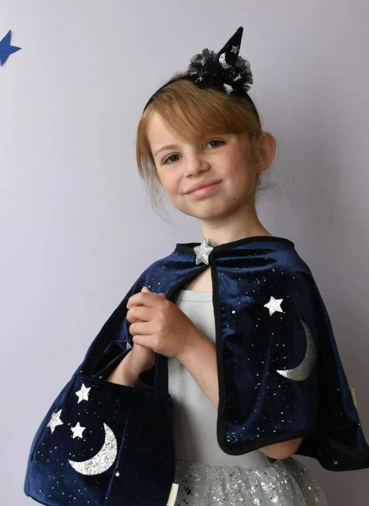 Rockahula Kids - Velvet Witch Hat Tiara | Navy