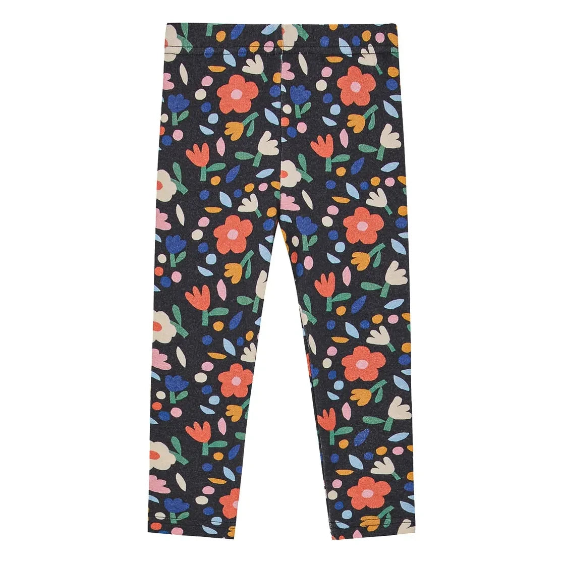 Petit Stella - Leggings con estampado floral | Negro