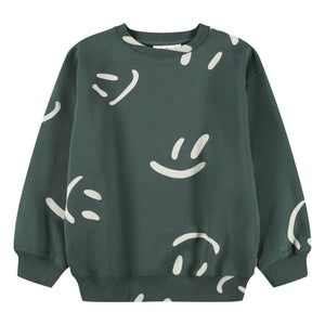Molo - Monti Smileys jersey de algodón orgánico | Verde