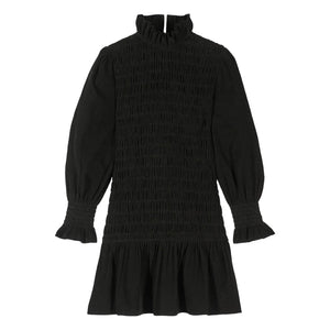 Maria de la Orden - Vestido corto de terciopelo Aleria | Negro