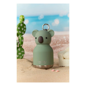 Asobu - Mini botella de acero inoxidable Koala | Gris