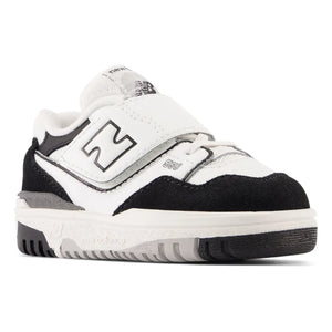 New Balance - Klasik Bağcıklı ve Cırt Cırtlı 550 Sneakers | Siyah