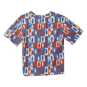Fabula - Surf T-Shirt | Blau