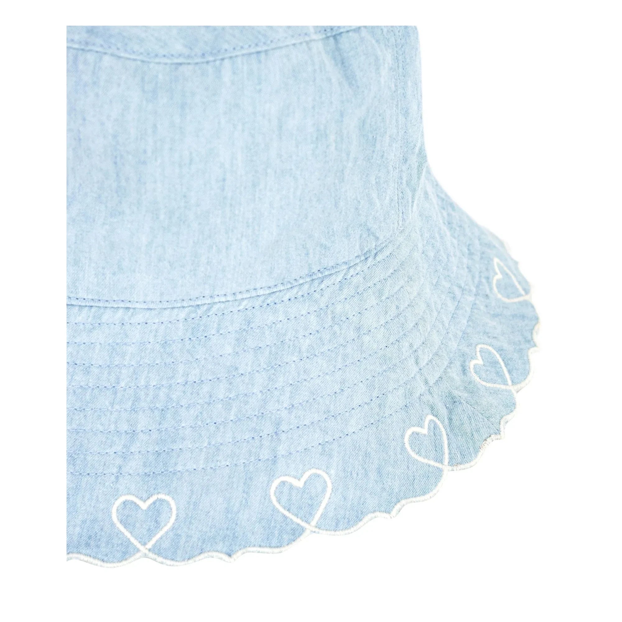 Petit Bateau - Capeline Chambray | Açık Mavi