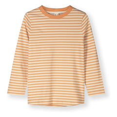 Gray Label - Camiseta de algodón orgánico a rayas | Albaricoque