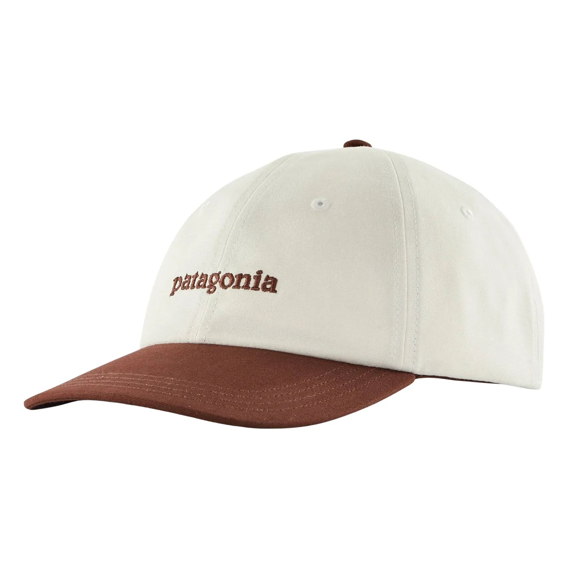 Patagonia - Fitz Roy Icon Trad organik pamuk şapka | Bej