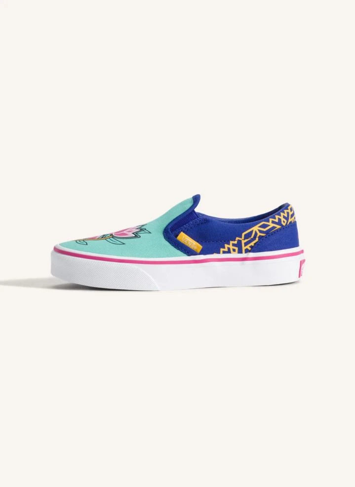 Vans - Slip-On Kpop Demon Hunters Zoey Sneakers | أزرق