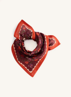 Apaches - Kleines Blumen Dupitta Tuch | Lila