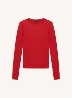 Anine Bing - Tiana pamuklu sweatshirt | Kırmızı