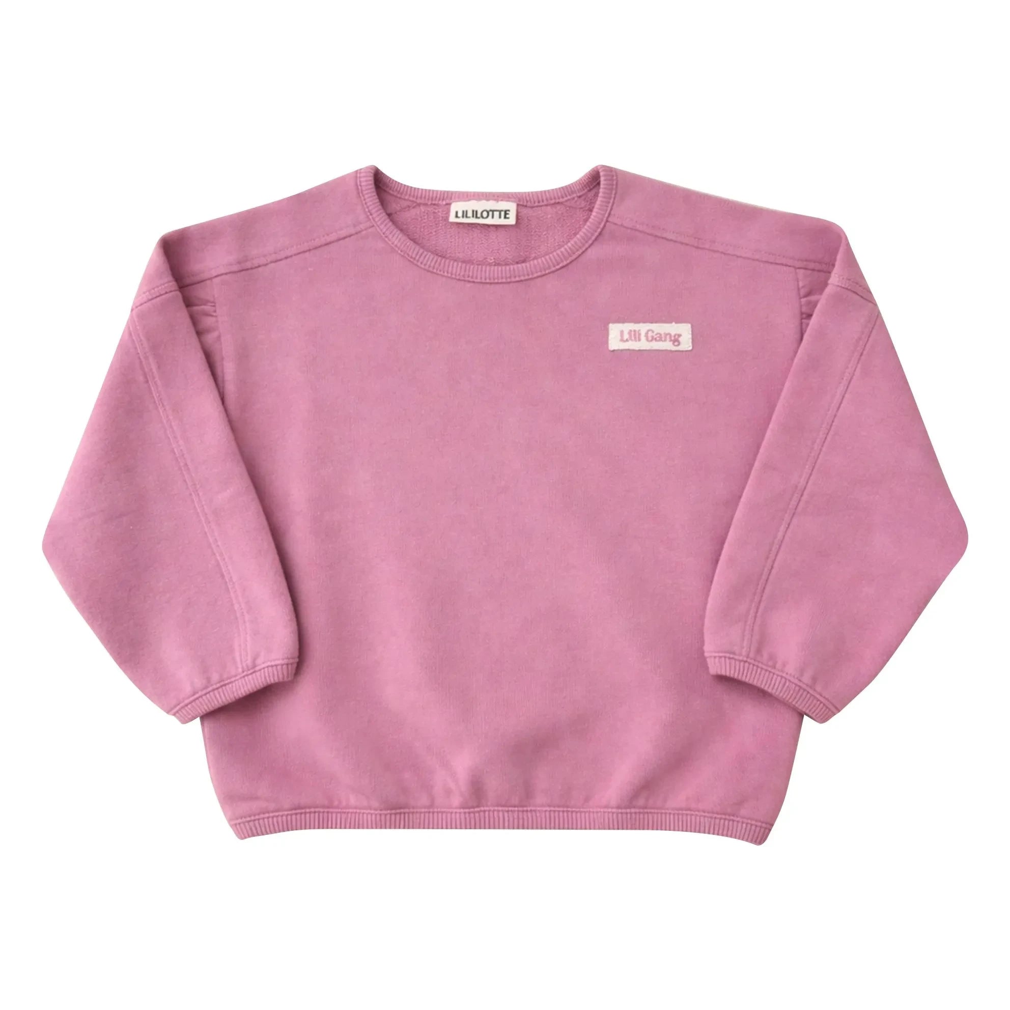 Lililotte - Salomé organik pamuk sweatshirt | Toz Pembe