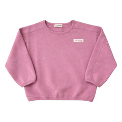 Lililotte - Salomé organik pamuk sweatshirt | Toz Pembe
