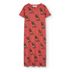 The Animals Observatory - Gorilla Dress | Red