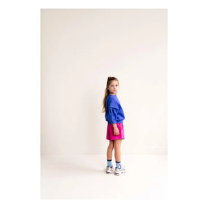 Jenest - Baloon Etoile organik pamuklu sweatshirt | Kobalt