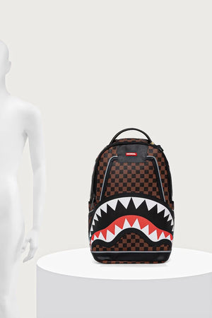 Sprayground - Paris’teki Köpek Balıkları Kahverengi Sırt Çantası 910B7409NSZ