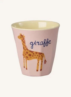 Rice - ABC Melamin Cups - Set of 6 | Light Pink