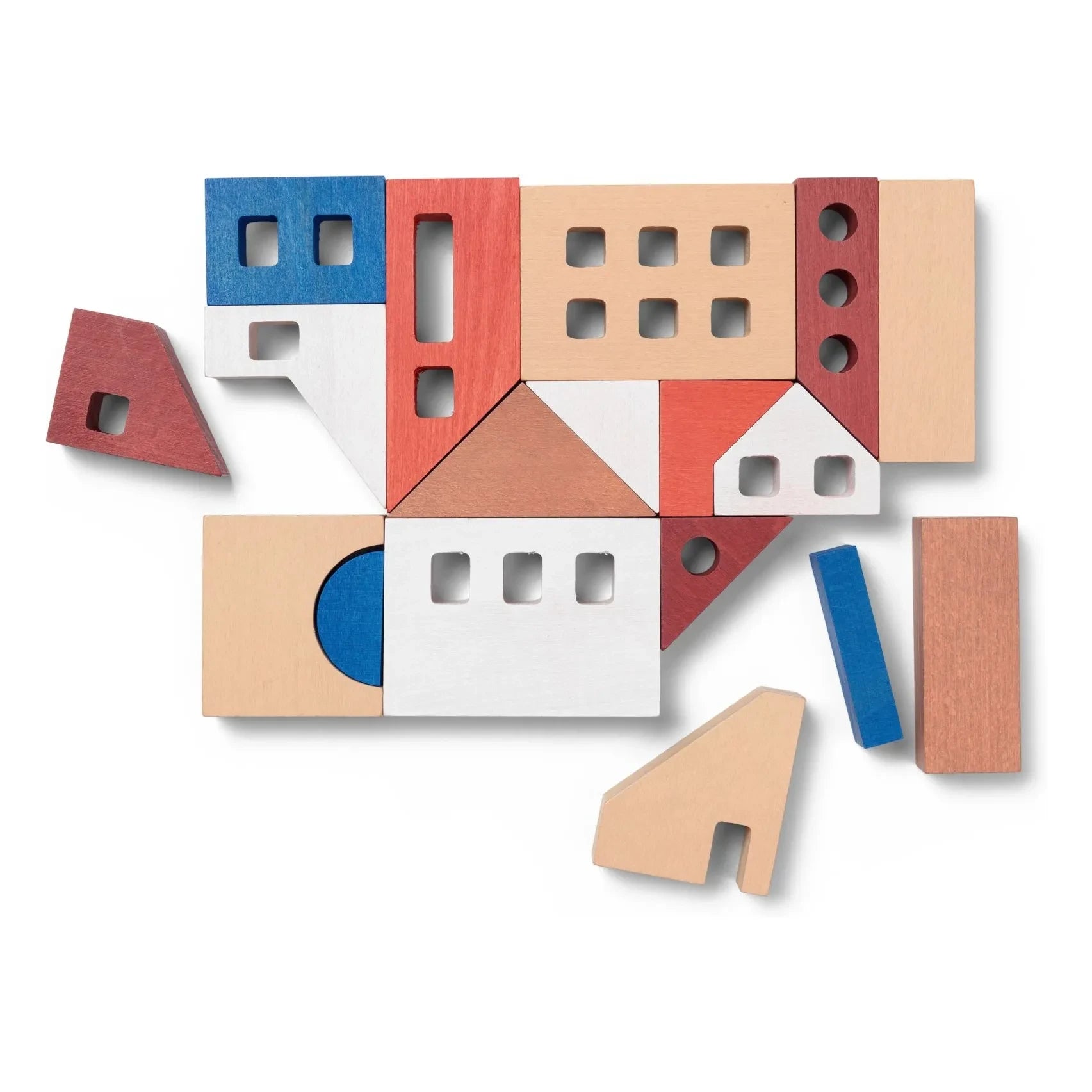 Ferm Living Kids - Küçük Mimar yapı blokları