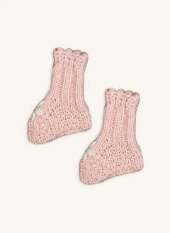 Louise Misha - Pantofole in lana Lenito | Rosa