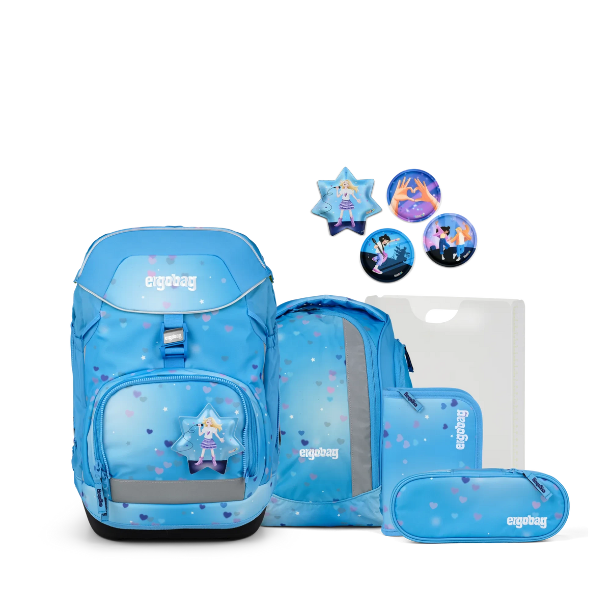 Ergobag - طقم حقيبة مدرسية Pack Dancebear