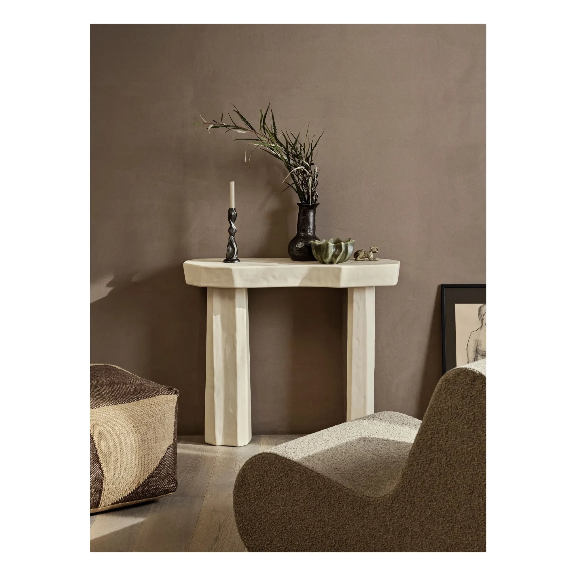 Ferm Living - Staffa konsol | Fildişi