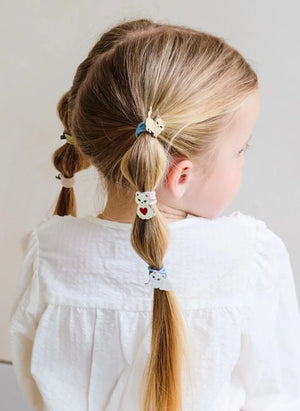 Mimi & Lula - 6’lı Sevimli Kedicik Toka Seti | Açık Pembe