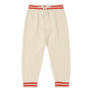 FUB - Zigzag Merino Wool Pants | Off-white