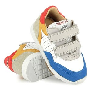 Pom d'Api - Bump Perfo Push-Up Sneakers | Gray