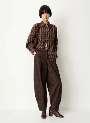 Sessùn - Camicia in cotone Booklyn | Moka