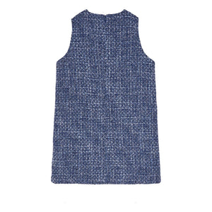 Tutu du Monde - Vestido de tweed Dreamtide | Azul marino