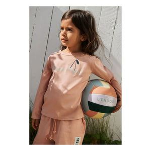Liewood - Camiseta Apia Corazones Algodón Orgánico | Rosa