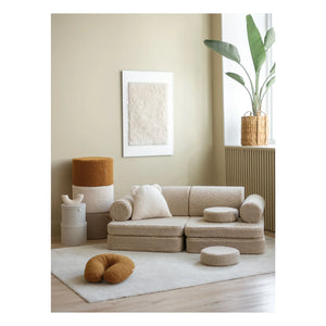 Wigiwama - Modular Plush Sofa | Beige