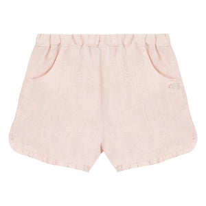 Tartine et Chocolat - Hellrosa Shorts mit Volants