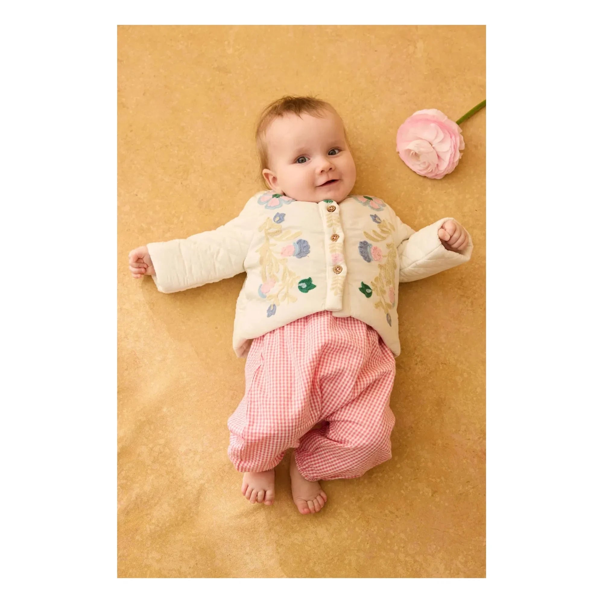 Louise Misha - Orisha Organik Pamuk Ceket | Beyaz