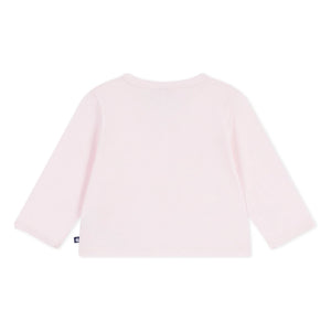 Petit Bateau - Einfache Weste | Blassrosa