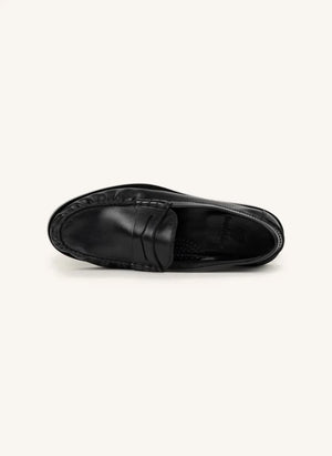 Bobbies - Owen Deri Loaferlar | Siyah