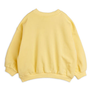 Mini Rodini - Sweatshirt mit Tiermotiv Organic Cotton Patch | Gelb