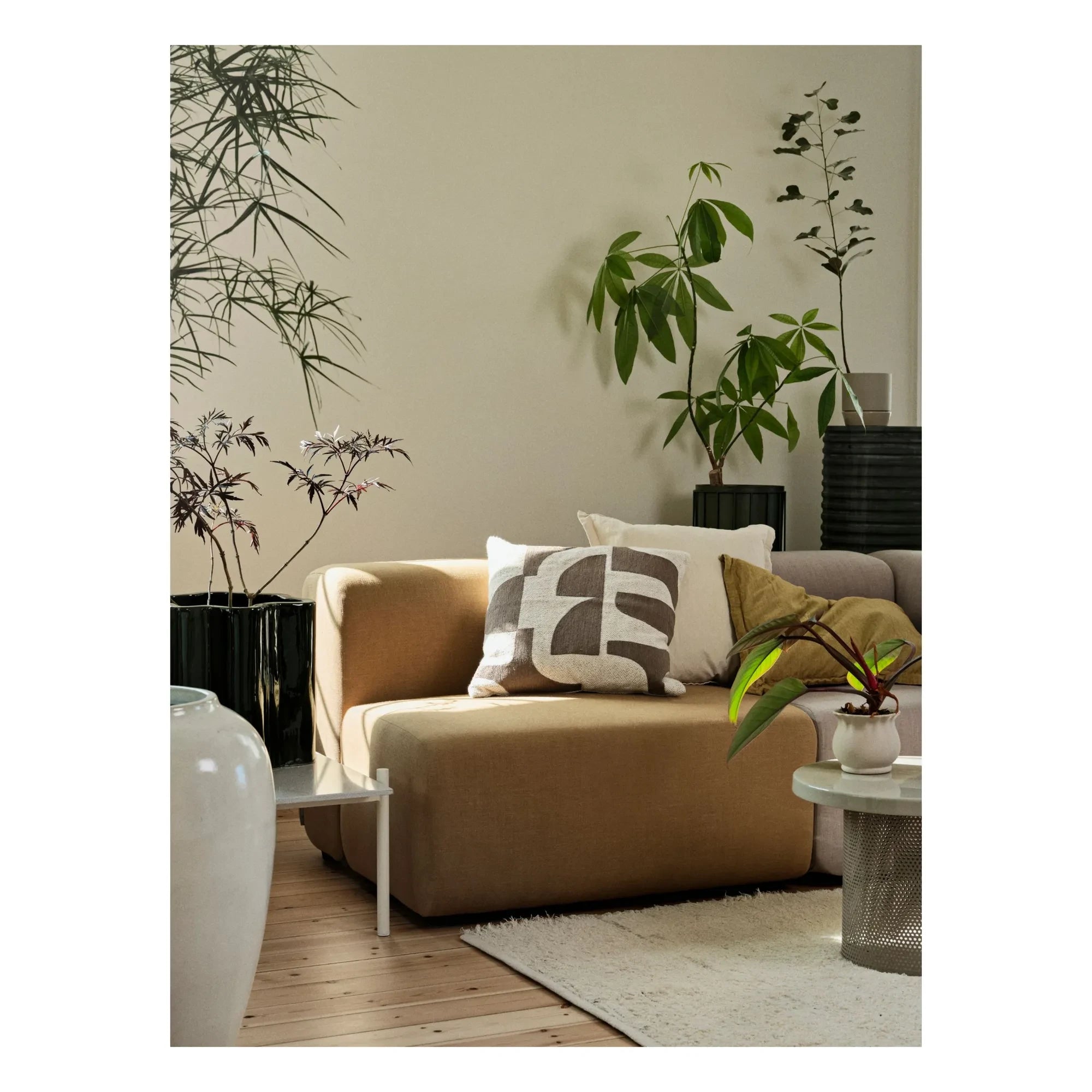 Broste Copenhagen - Mundo yastık kılıfı | Frosted brown