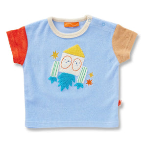 Halcyon Nights - Rocket Sponge T-Shirt | Azul claro