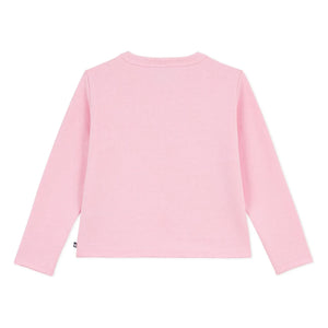 Petit Bateau - Chaqueta de felpa lisa | Rosa