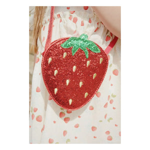 Konges Sløjd - Tut Strawberry Sequined Bag | Red
