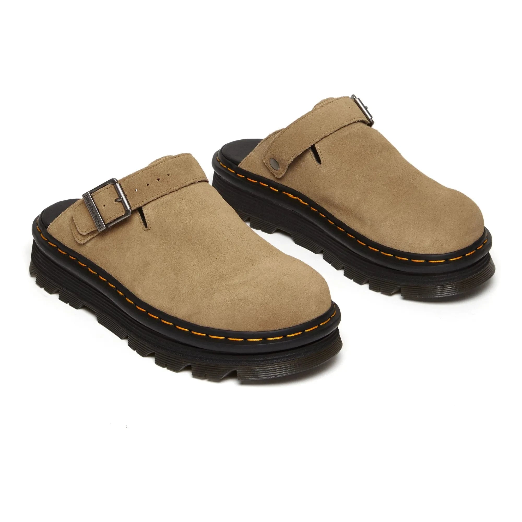 Dr Martens - ZebZag Süet Mules | Kum