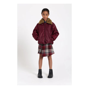 Finger in the nose - Aria Bomber Ceket | Aubergine