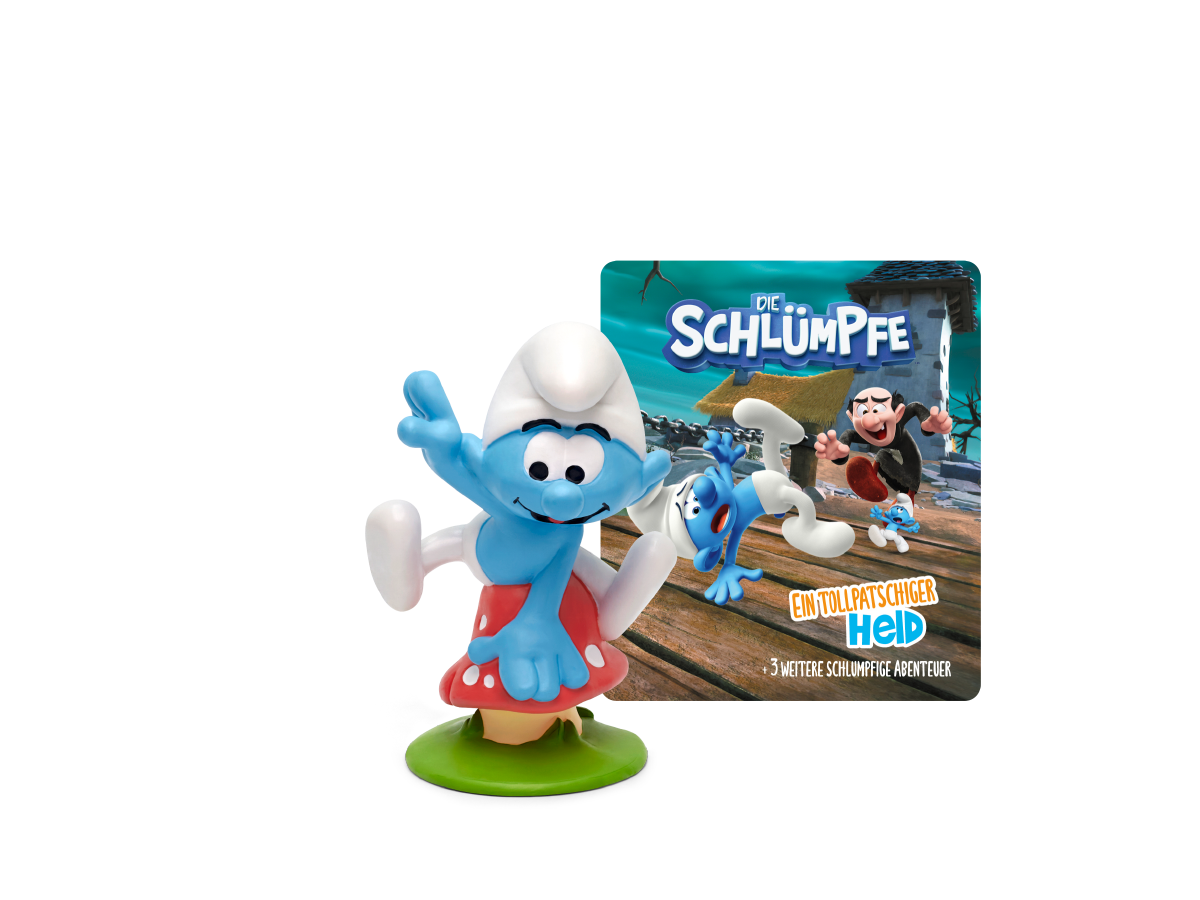 Tonies - Almanca Sakar Bir Kahraman ve 3 Diğer Şirin Macera - The Smurfs